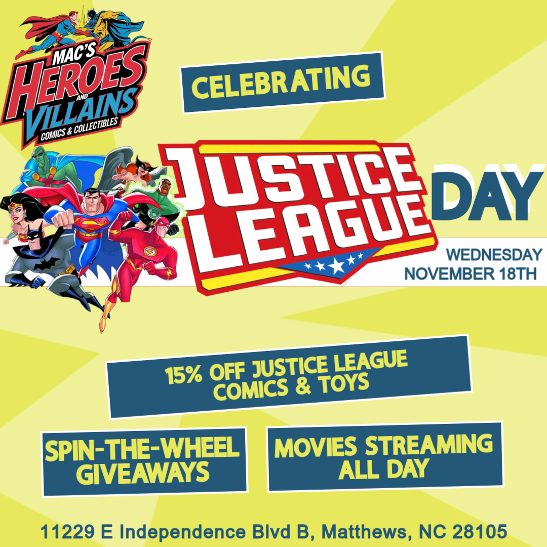 National Justice League Day flyer