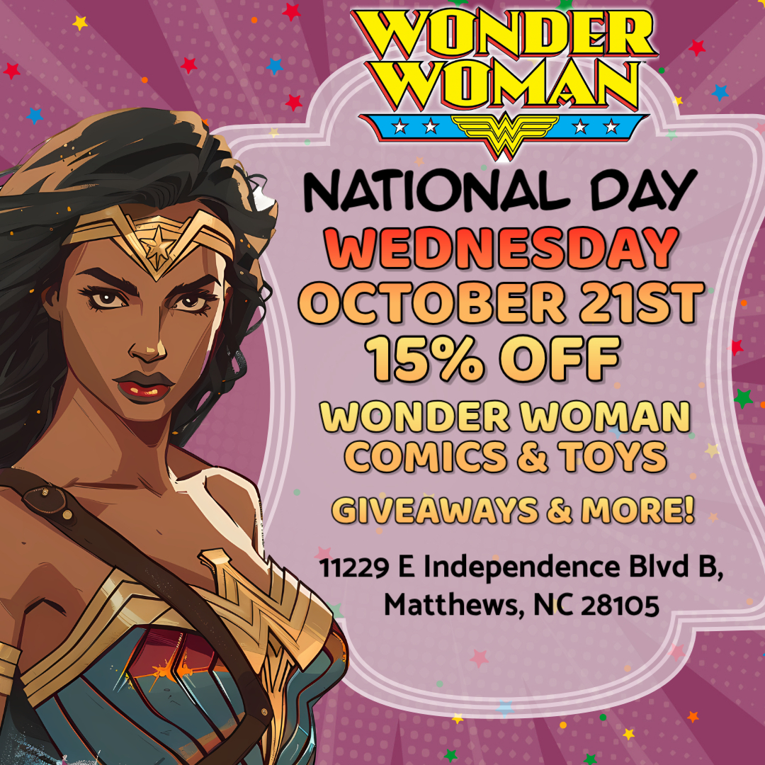 National Wonder Woman Day flyer