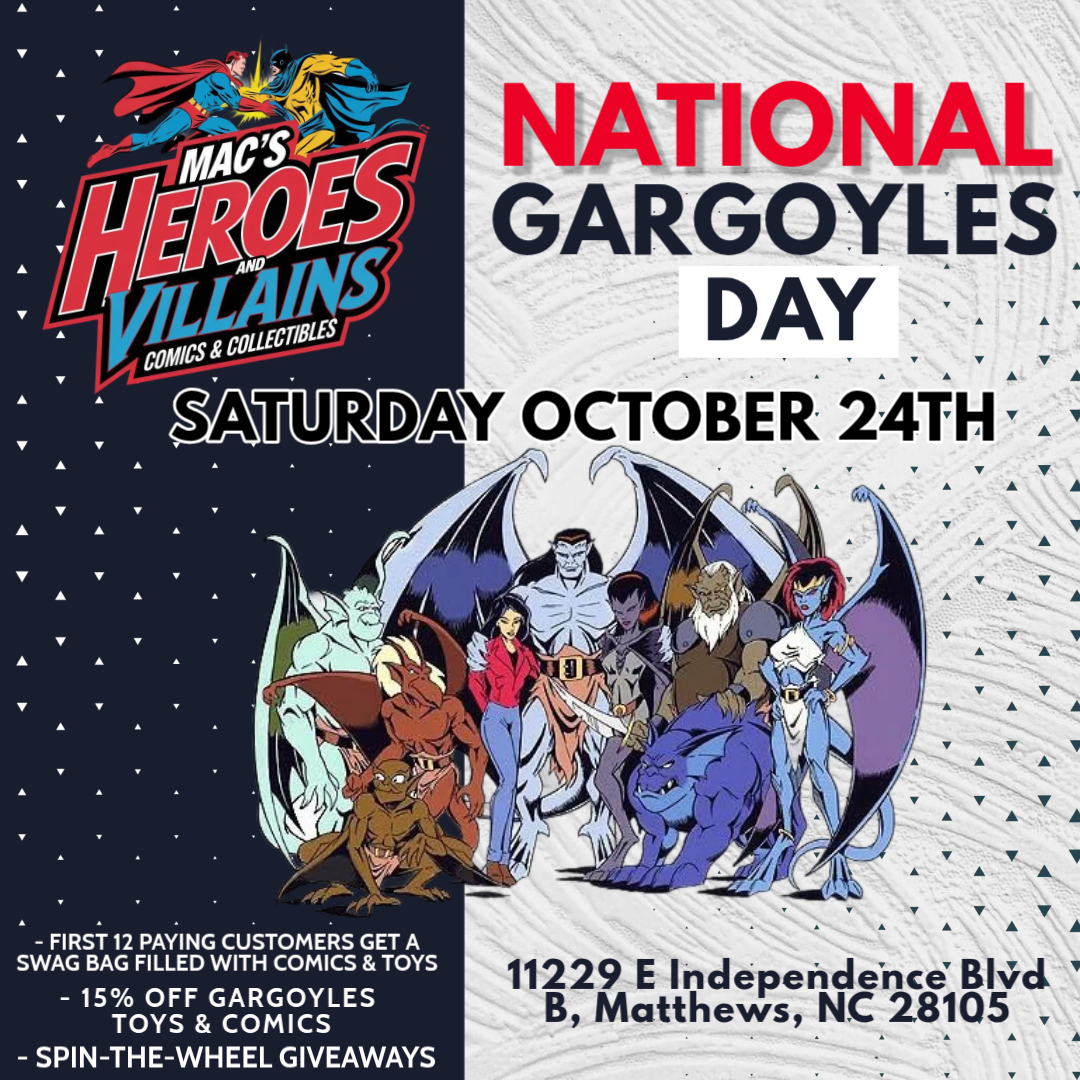 National Gargoyles Day flyer