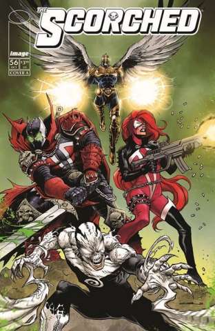 Spawn: The Scorched #56 comic cover
