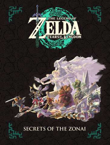 The Legend of Zelda: Tears of the Kingdom - Secrets of the Zonai comic cover