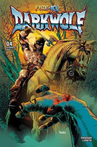 Fire and Ice: Darkwolf #4 comic cover