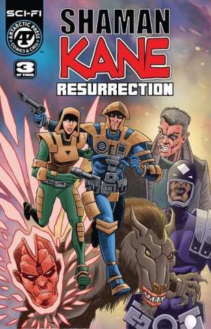 Shaman Kane: Resurrection #3 comic cover