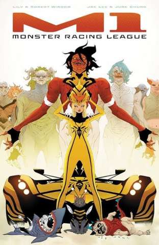 M1: Monster Racing League Vol. 1 comic cover