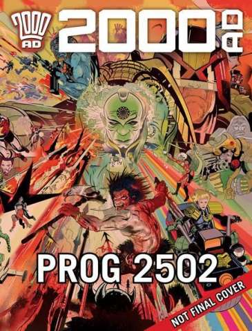2000 AD Prog #2502 comic cover