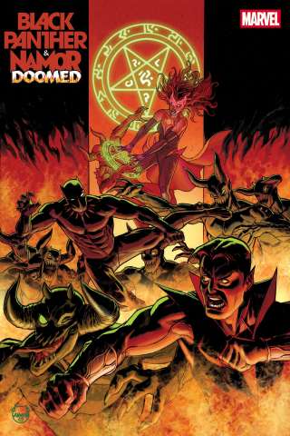Black Panther / Namor: Doomed #2 comic cover