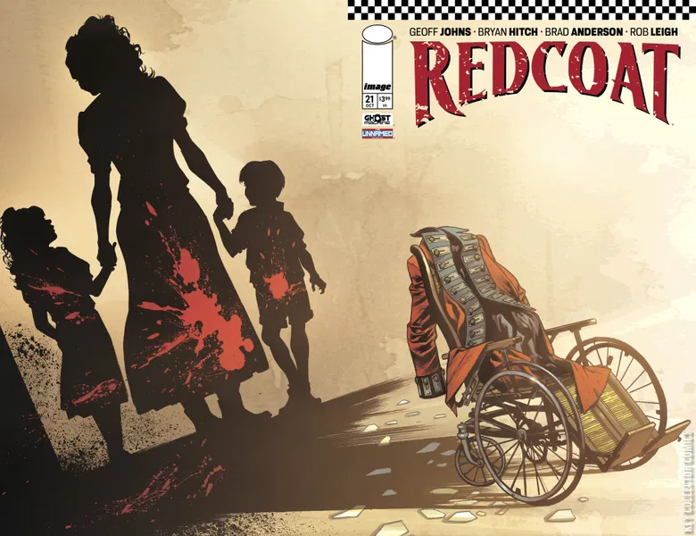 Redcoat #21 comic cover
