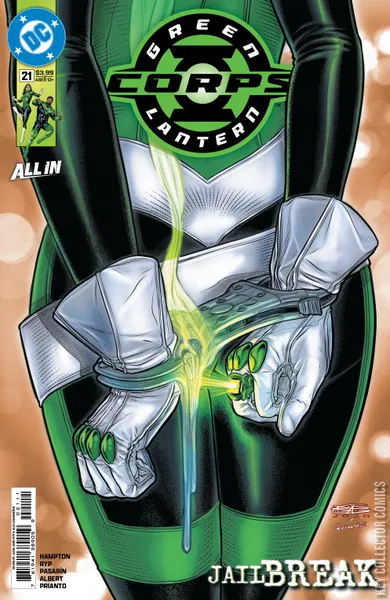 Green Lantern Corps #21 comic cover