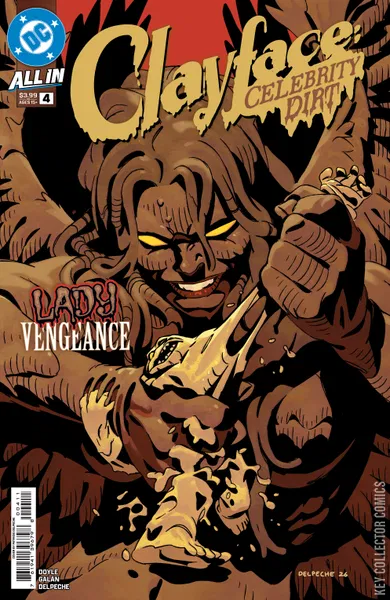 Clayface: Celebrity Dirt #4 comic cover