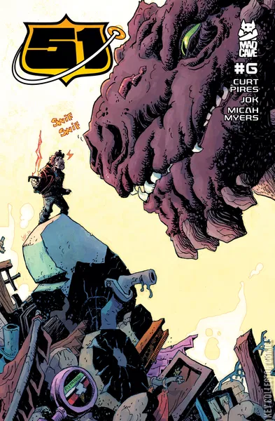 51 #6 comic cover