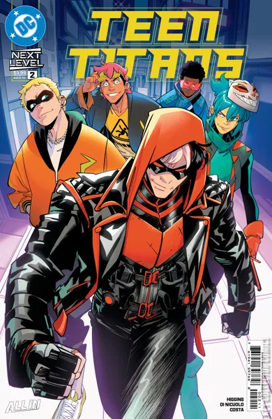 Teen Titans #2 comic cover