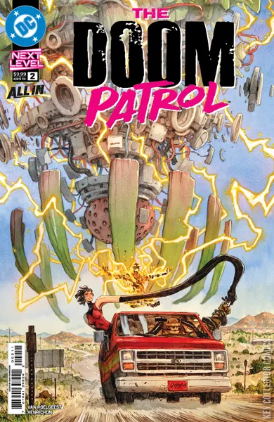 Doom Patrol #2 comic cover