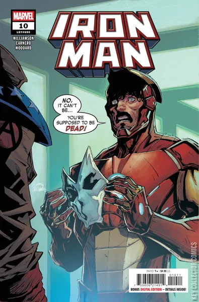 Iron Man #10 comic cover