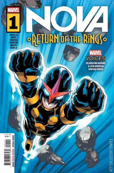 Nova: Return of the Rings #1 comic cover