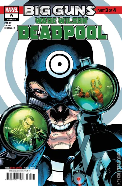 Wade Wilson: Deadpool #9 comic cover