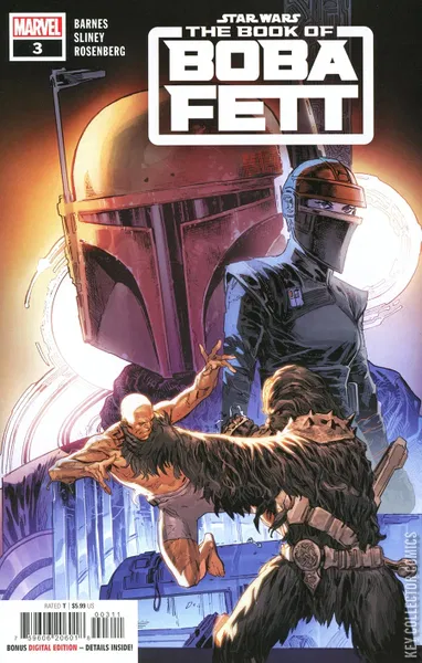 Star Wars: The Book of Boba Fett #3 comic cover