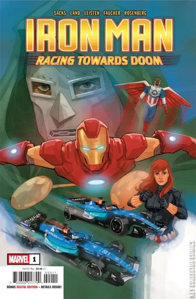 Iron Man: Racing Towards Doom #1 comic cover