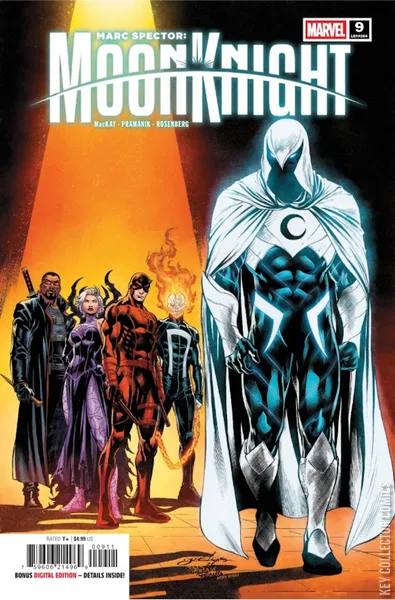 Marc Spector: Moon Knight #9 comic cover