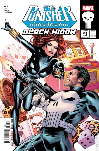 Punisher Showdowns: Black Widow #1 comic cover
