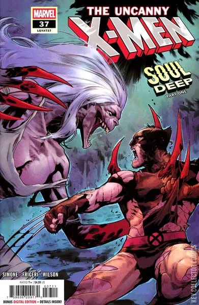 Uncanny X-Men #37 comic cover
