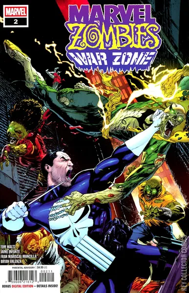 Marvel Zombies: War Zone #2 comic cover