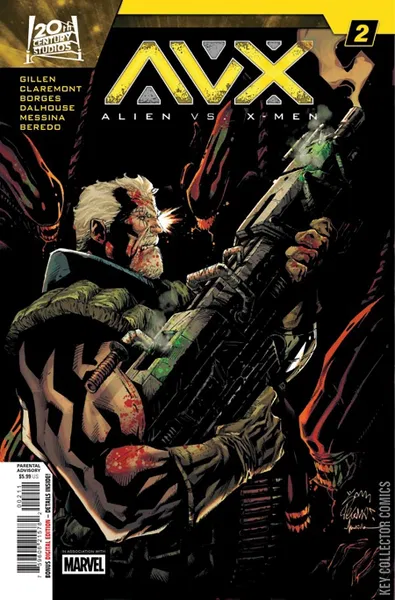 Cover of Alien vs. X-Men #2