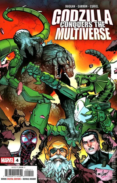 Cover of Godzilla Conquers the Multiverse #4
