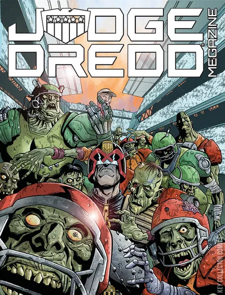 Judge Dredd Megazine #496 comic cover